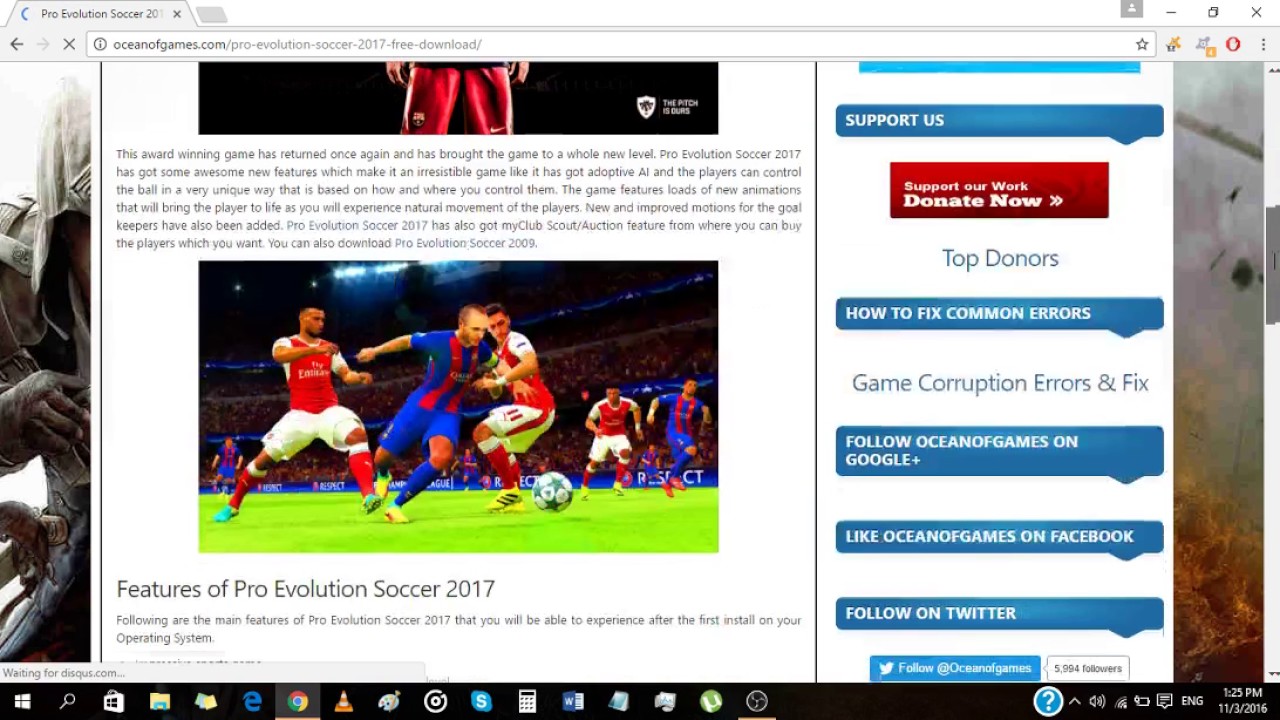 how to download pro evolution soccer 2017 for free in pc