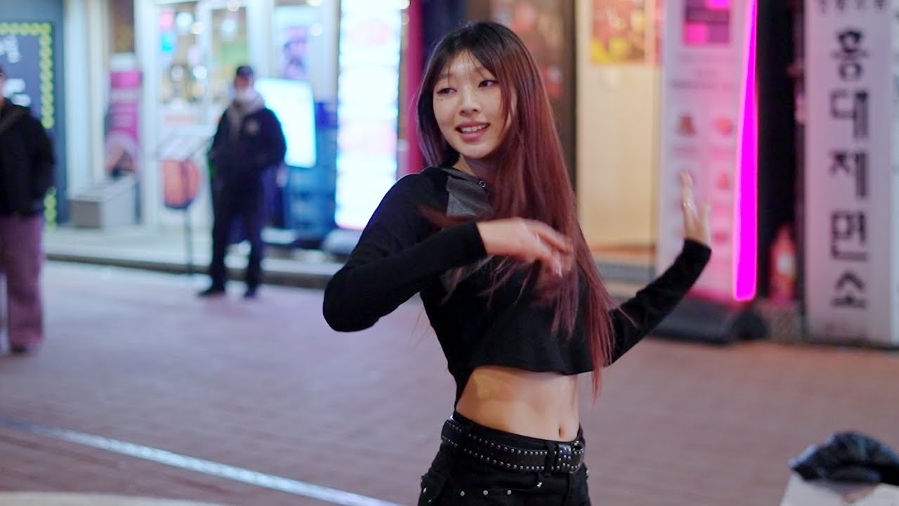 Whiplash _ 안녕하세희현진 _ 홍대 댄스 버스킹 _ kpop dance in public