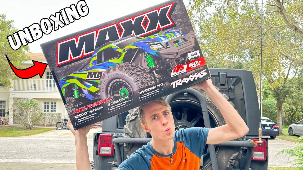 Распаковка Traxxas Maxx V2