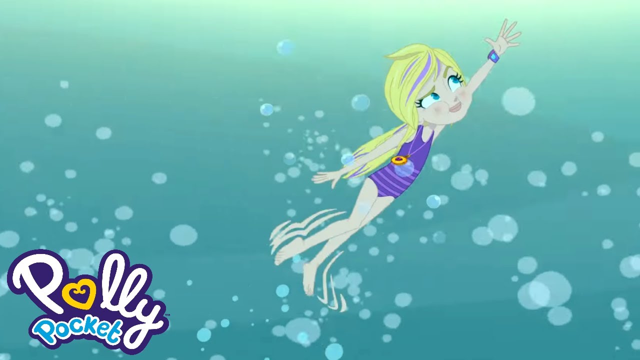 Polly Pocket: Schwimmfähig! Vollständige Folge | Schwimmwettbewerb | Littleton-Spiele