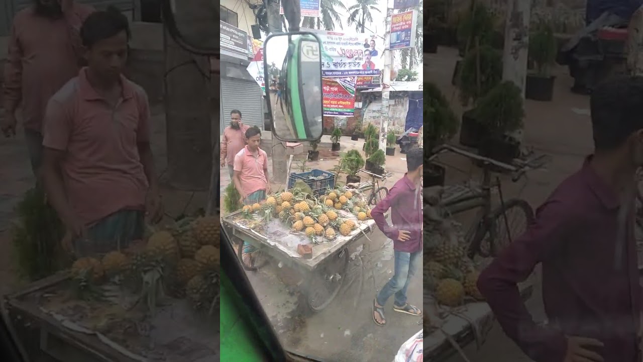 Dhaka To Chittagong high way, with trafic jam abd beautiful  senario