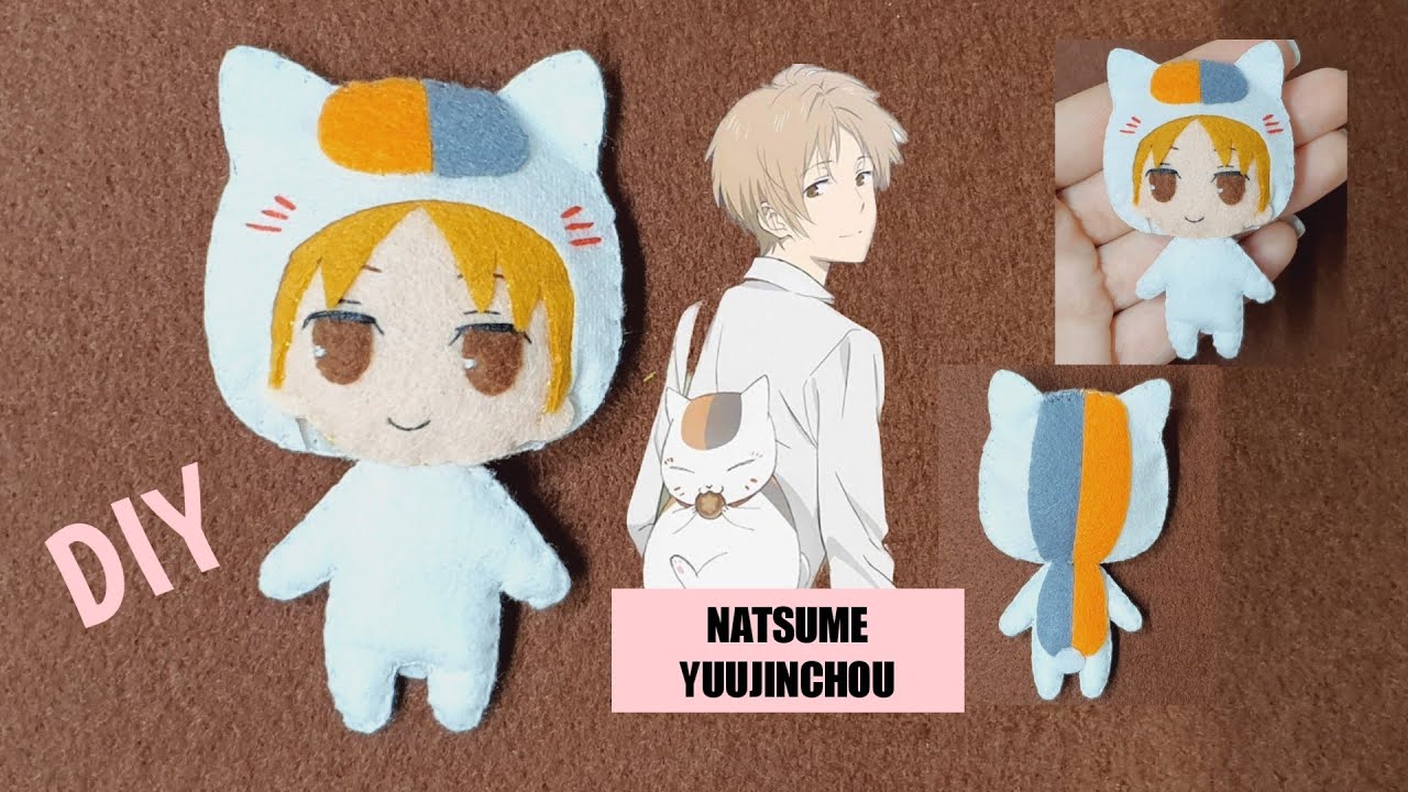 Natsume Yuujinchou 🌈 | Felt Doll 🪆| ANIME 🎨|  Step By Step TUTORIAL | Felt Crafts|  Búp Bê Vải Nỉ