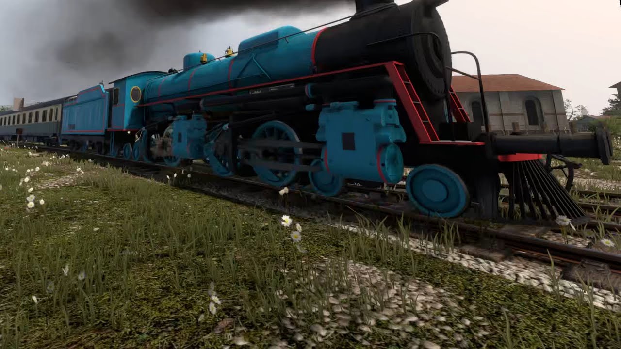 Steam Loco Passenger Job Bonus Video - VR Derail Valley - Realistic Career - S1E21