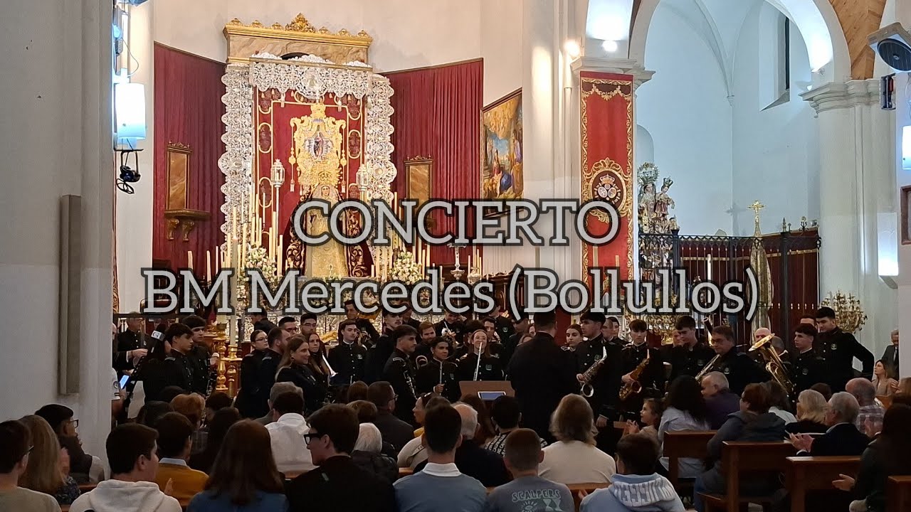 BM las Mercedes (Bollullos) | Concierto en la Purísima Concepción | Huelva 2025 [4K] 