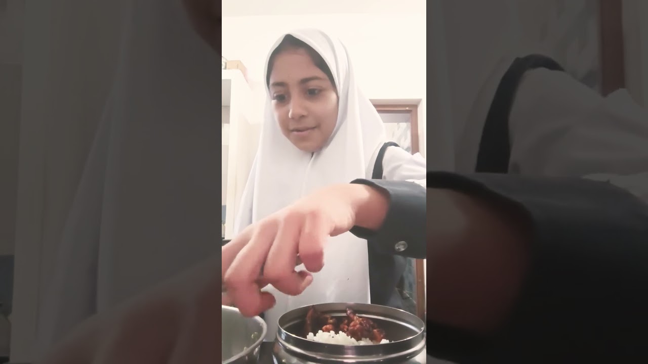 lunch packing ❤️ first video