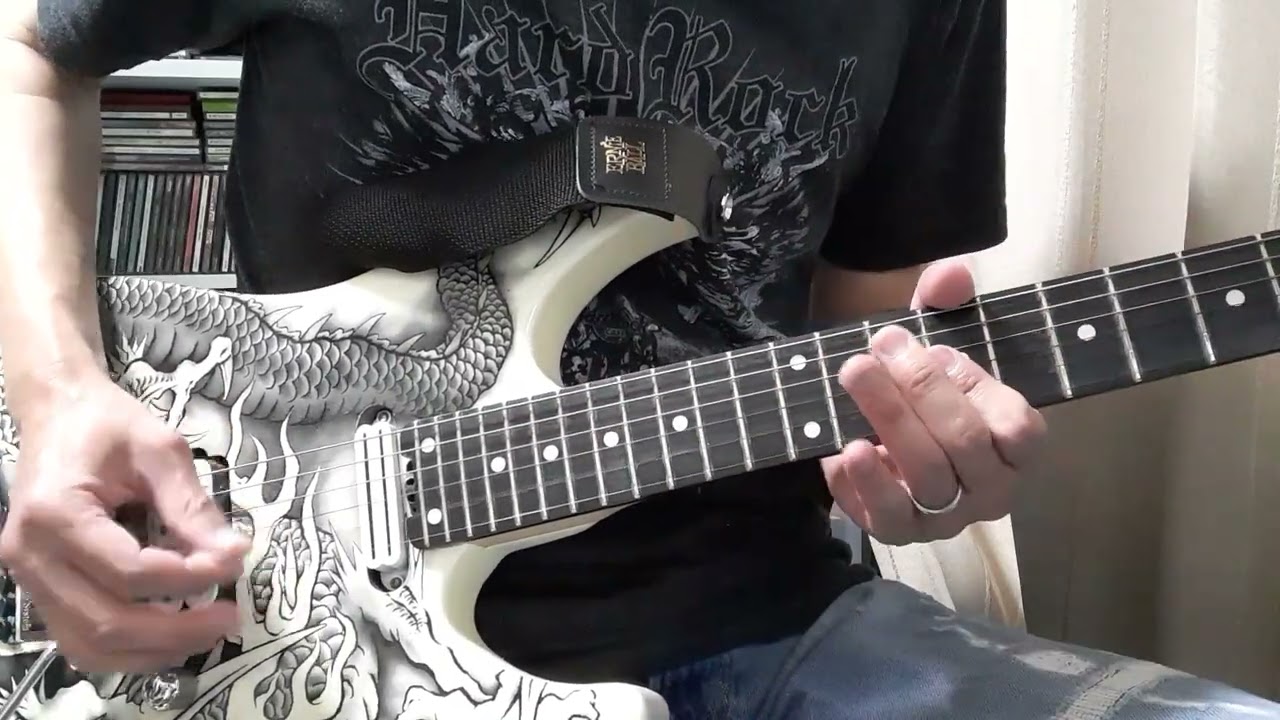 Accept/Midnight Mover guitar solo cover