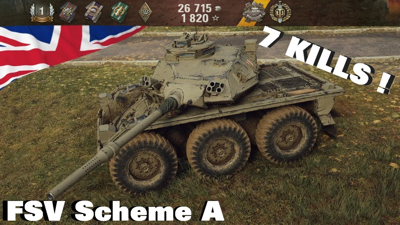FSV Scheme A | ZÁBAVA S BRITEM NA KOLECH ! | World of Tanks | Gameplay [4K 60FPS]