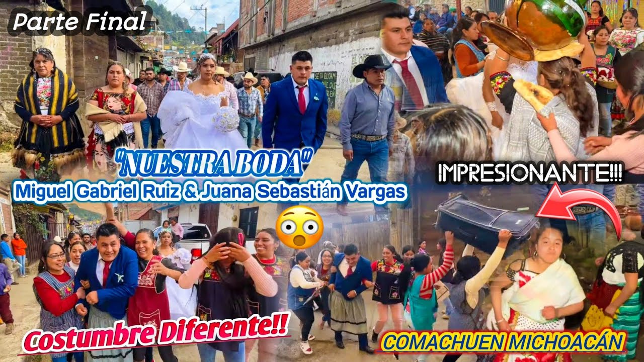 GRAN FIESTA!! Costumbre muy diferente de una Boda en COMACHUEN MICHOACÁN 🇲🇽 (Miguel & Juana) /Final