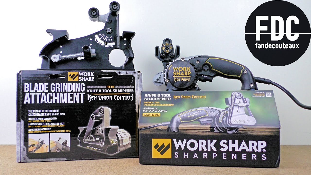 WORK SHARP Ken Onion (Aiguiseur Électrique) & Backstand - Tout ce qu'il faut savoir !!!