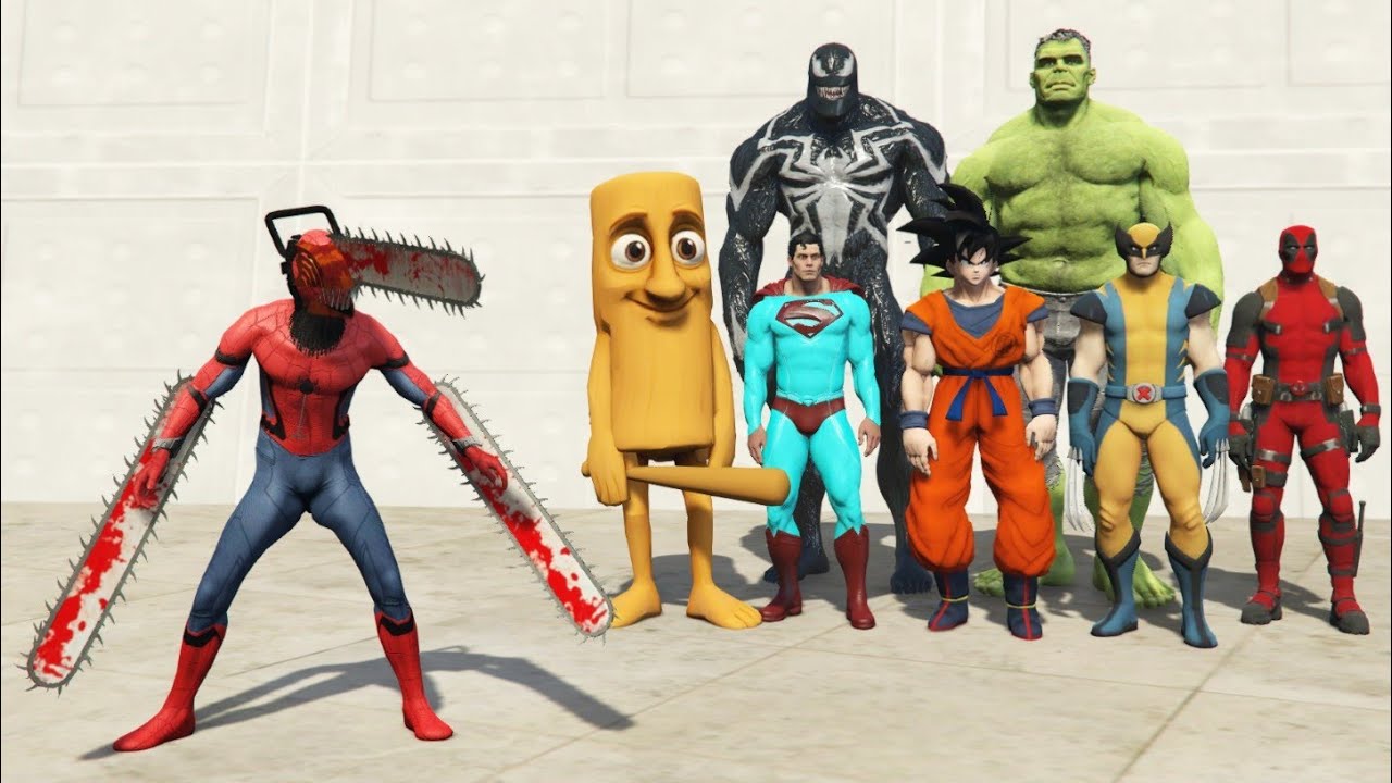 Spider-Man vs Minions in GTA 5 | Nonstop Extreme Ragdoll Fight Gameplay