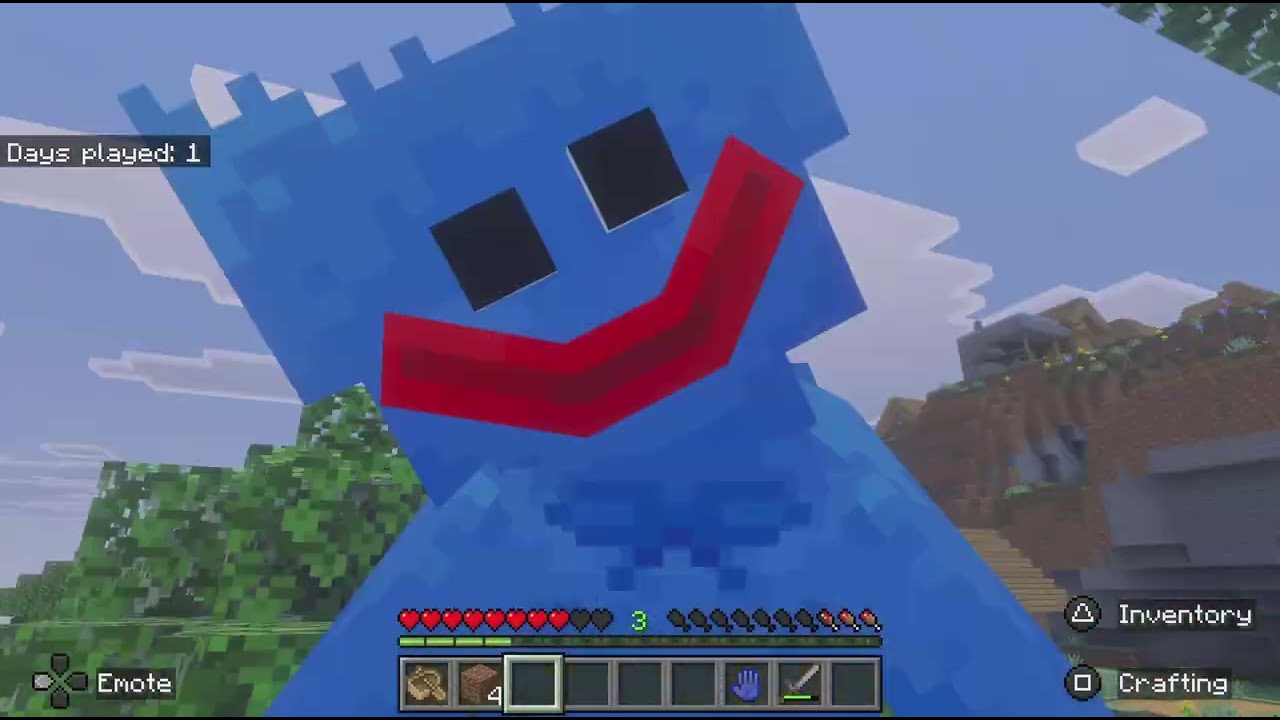Playing the huggy and friends addon