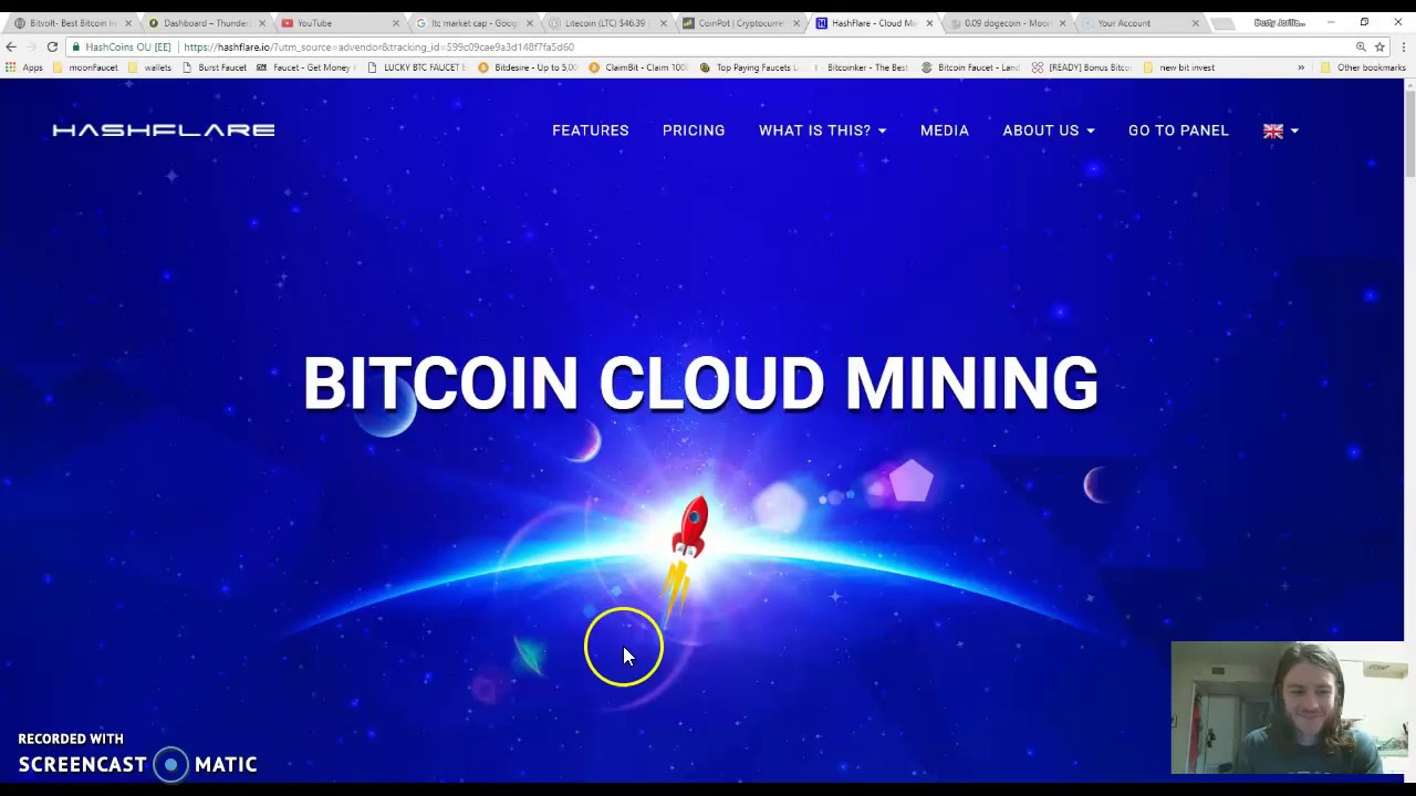how to pay with creditcard on HASHFLARE cloudmining CLOUD MINING investing ROI 100days? low risk