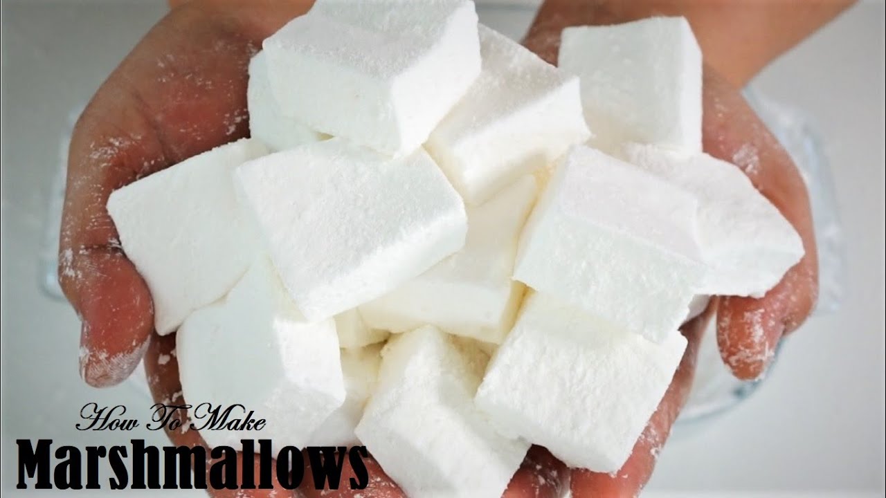 How To Make Marshmallows | Easy Recipe | No Corn Syrup