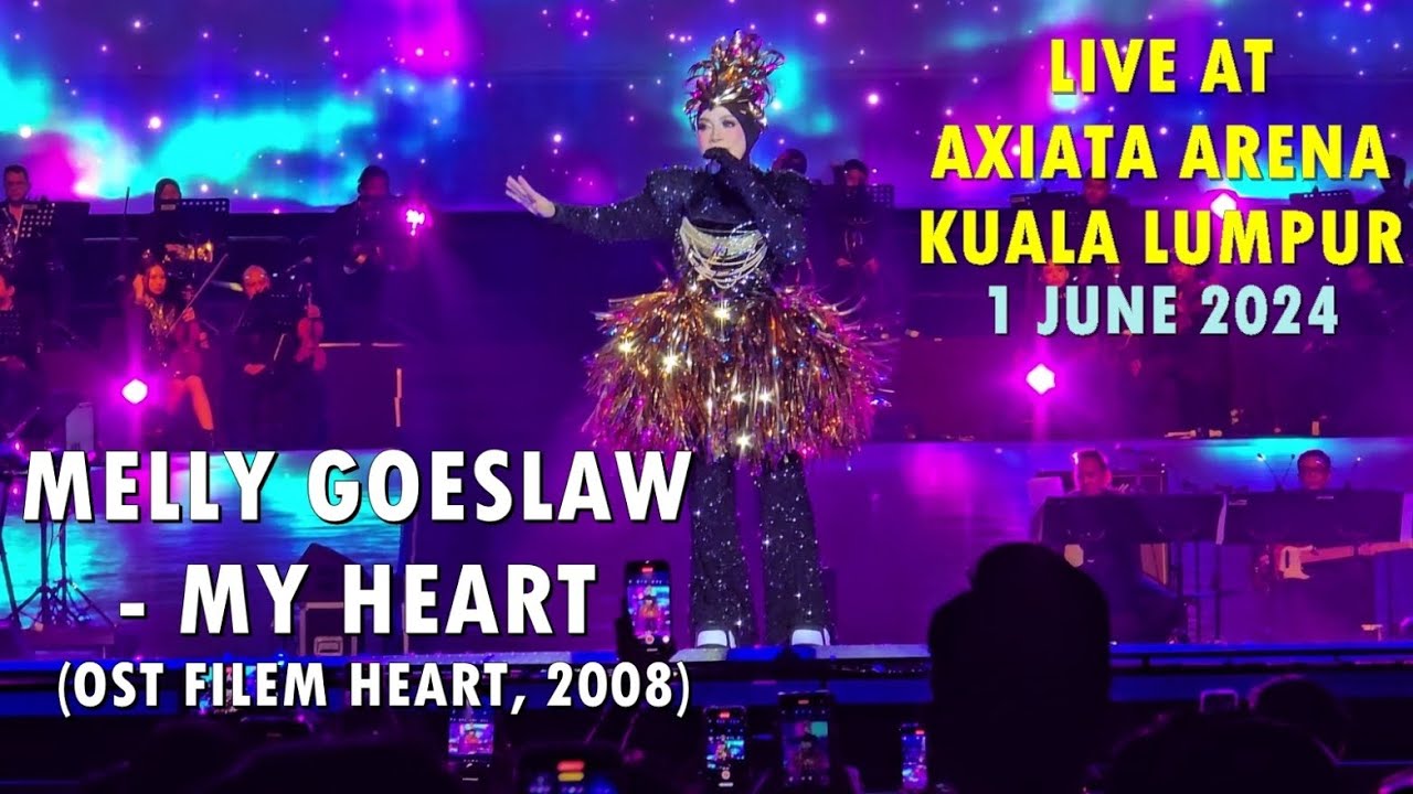 Melly Goeslaw - My Heart (LIVE at Axiata Arena Kuala Lumpur 2024)