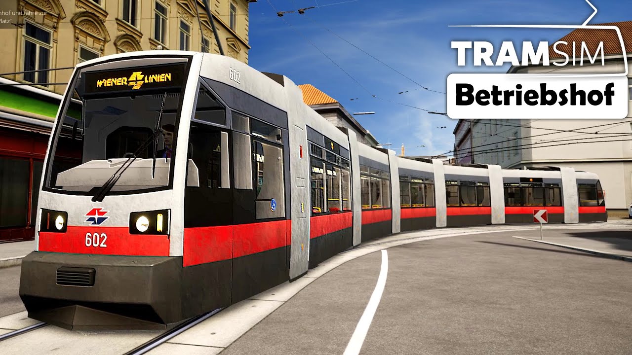 Tramsim Betriebshof 🚋 Betriebsfahrt auf neuem Mapbereich! |  Let's Play Tram Sim Wien #16