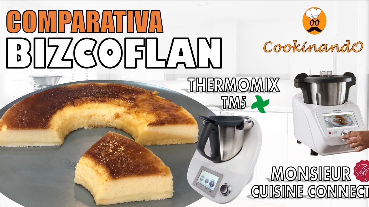 THERMOMIX TM5 VS MONSIEUR CUISINE CONNECT | RECETA BIZCOFLAN