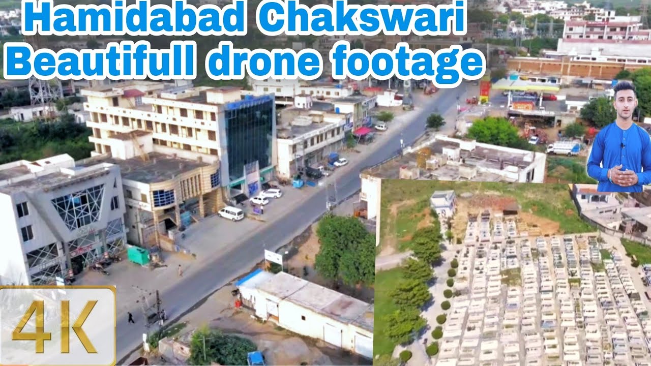 Chakswari Hamidabad Kolony Bazar + Drone Footage 30 OCT 2021