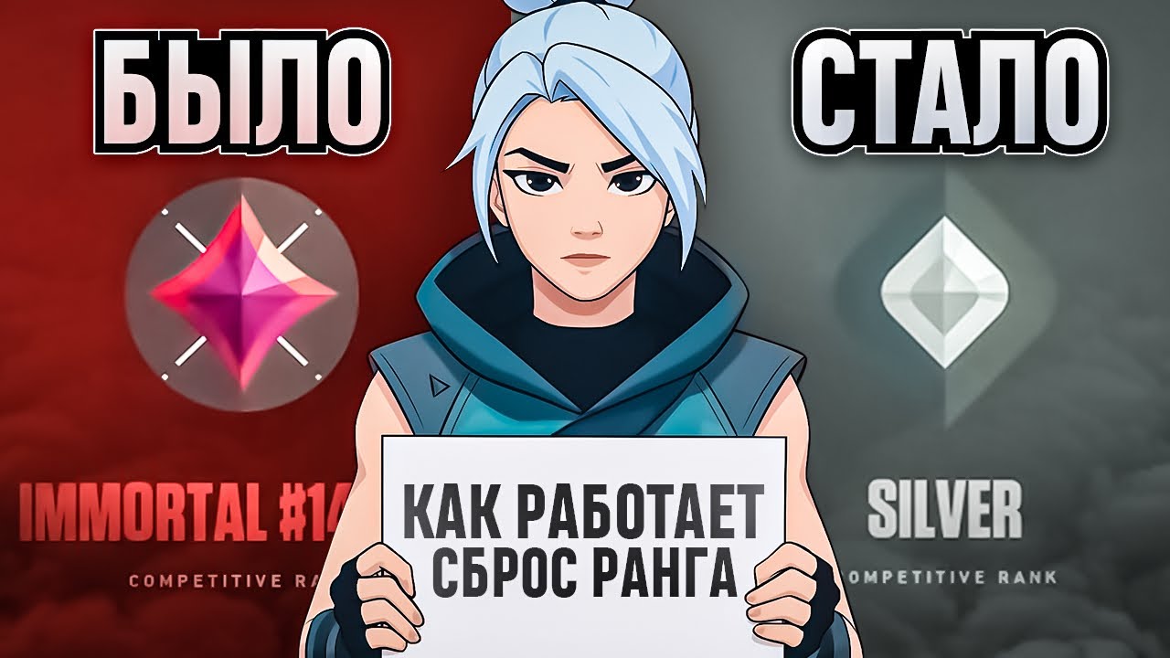 КАК РЕАЛЬНО РАБОТАЕТ СБРОС РАНГА В VALORANT? /#valorant #валорант
