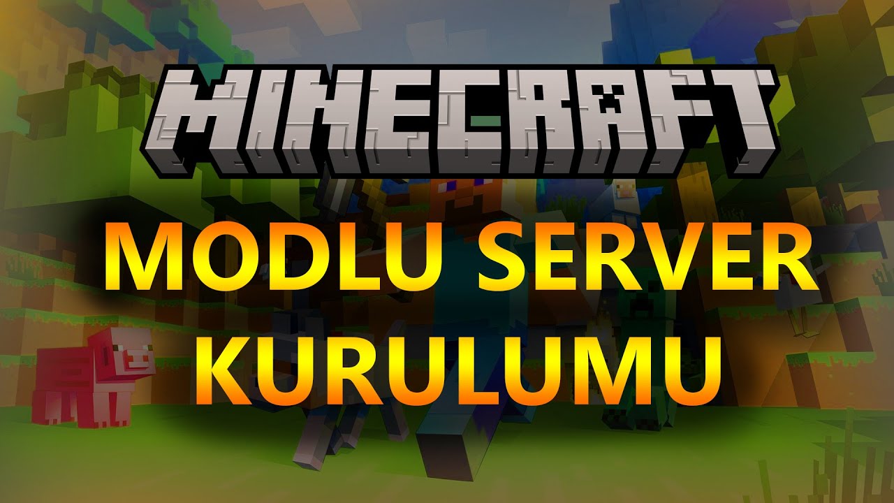 5 DAKIKADA MINECRAFT MODLU SERVER KURMA!!(&Ccedil;OK OYUNCULU)