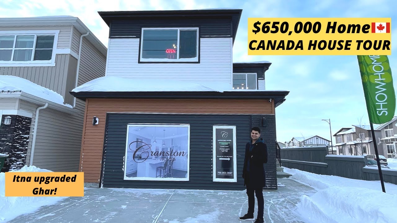 Canadian Houses| Inside a $650,000 Modern House| Life In Canada| Houses in Leduc Alberta
