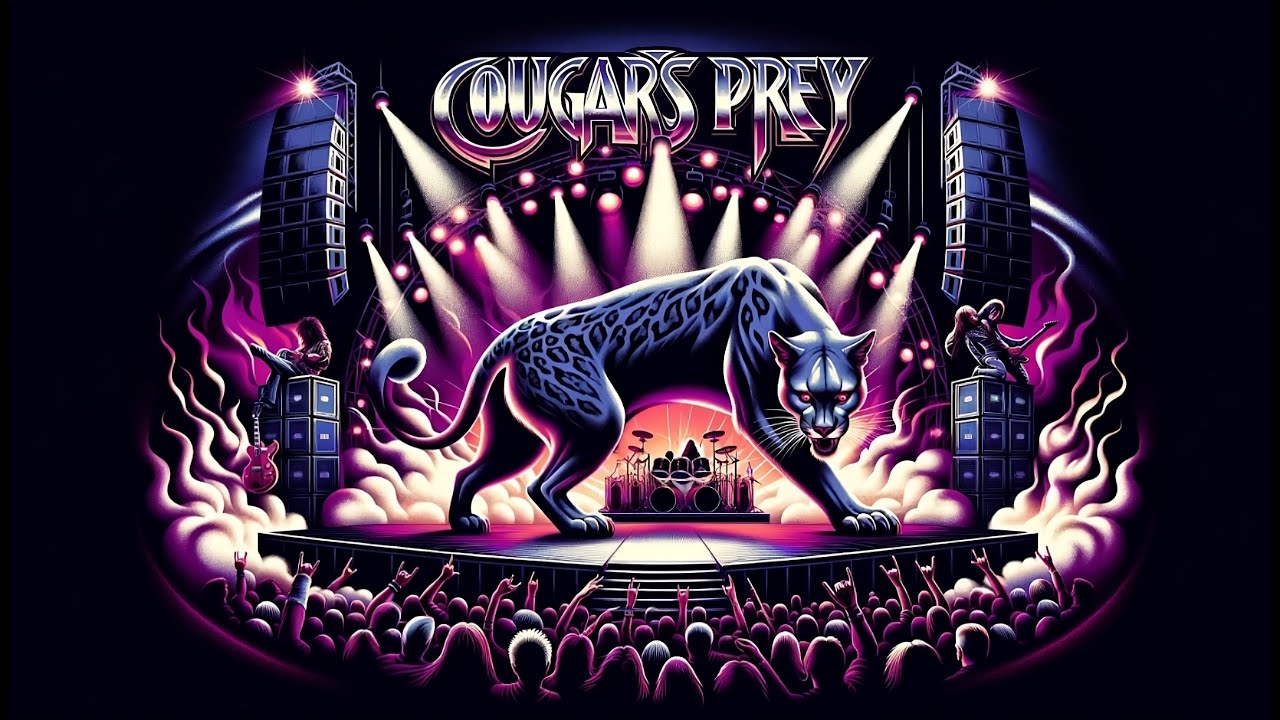 Cougars Prey [Lyric Video] - Turbo Tiger (Glam Metal)