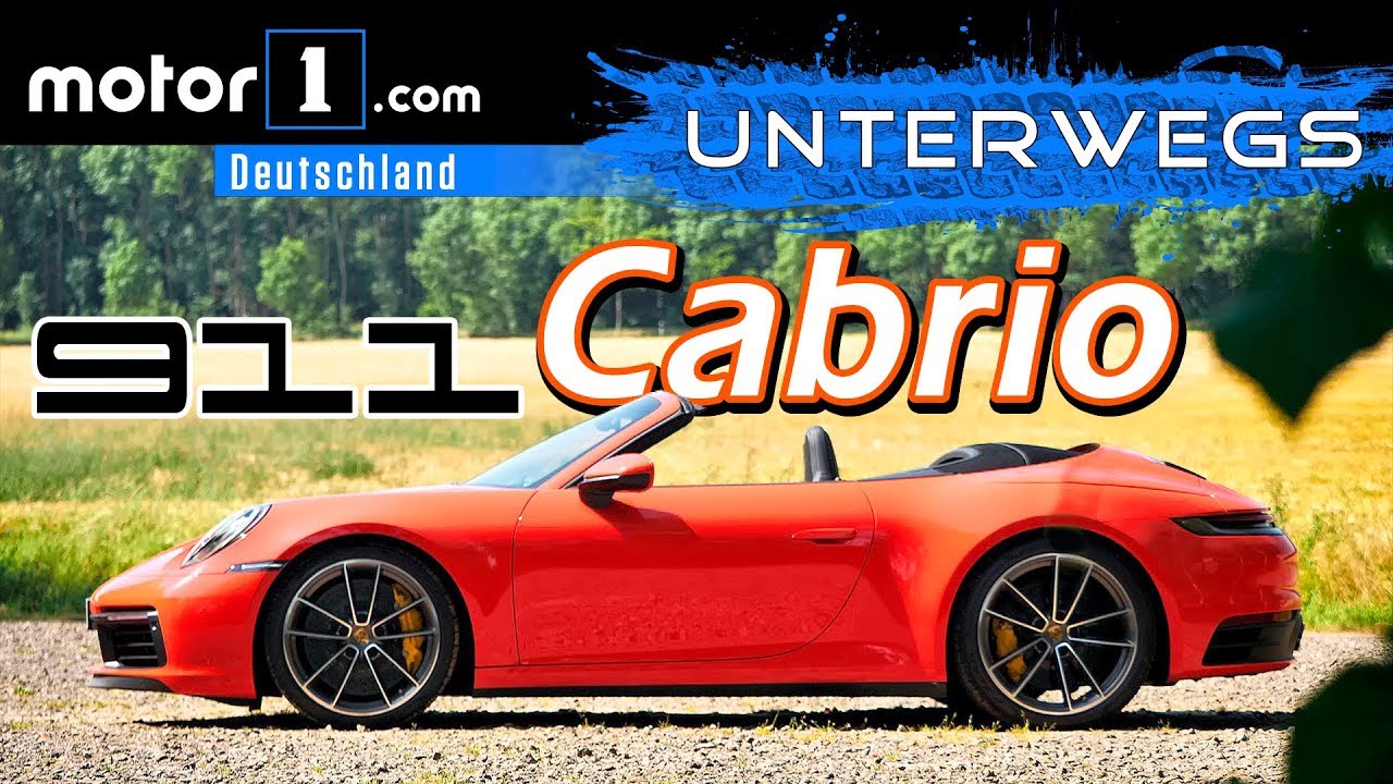 Windige Kiste: Porsche 911 (992) Cabrio | UNTERWEGS mit Daniel Hohmeyer