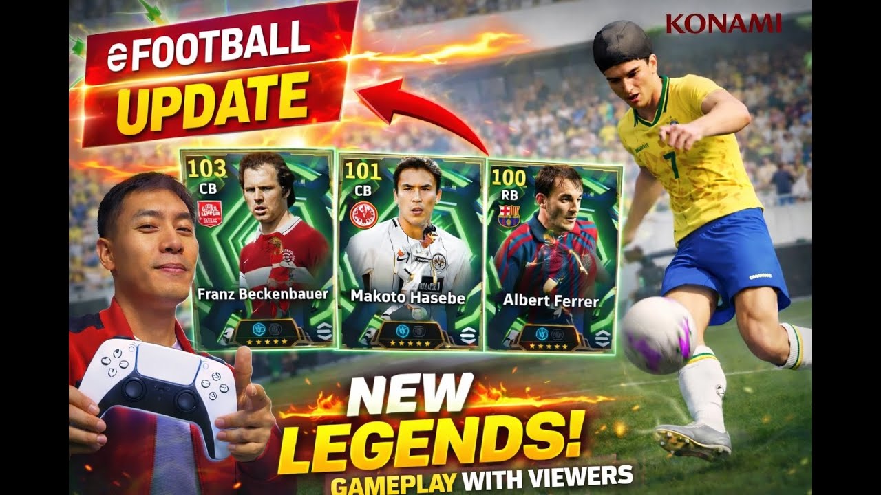 EFOOTBALL LIVE FRIENDLY MATCHES WITH VIEWERS OR DIV MATCHES 09 FEB 2026