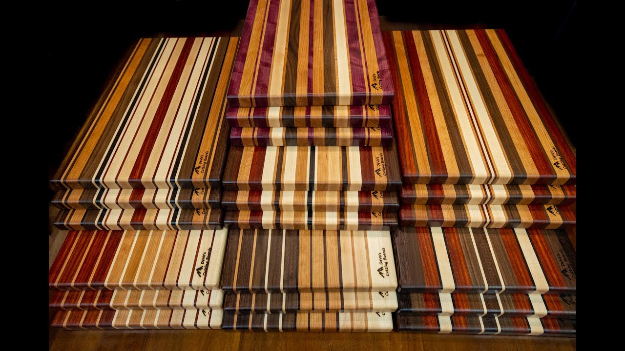 21 Cutting Boards Sold In 10 Hours!  Annual Batch Of Boards