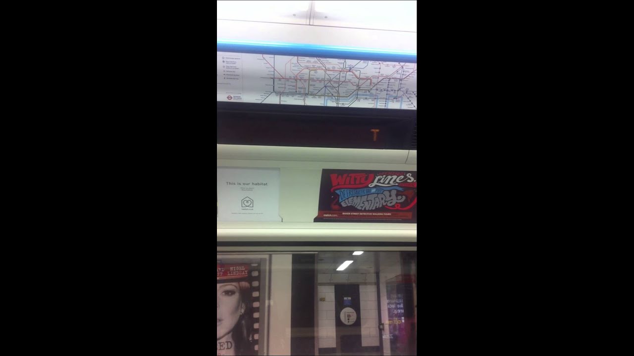 Helpful announcement on the Victoria line 2009TS