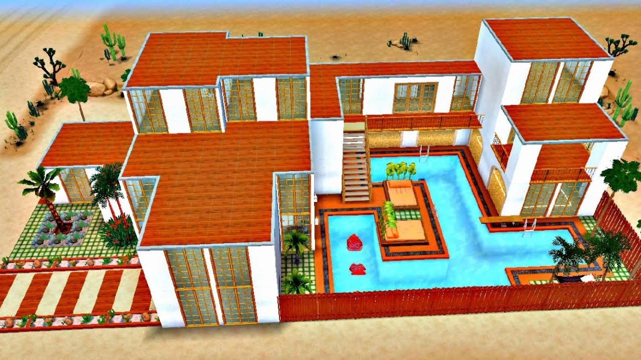 🏡Mans&atilde;o Moderna/Planos #thesimsfreeplay