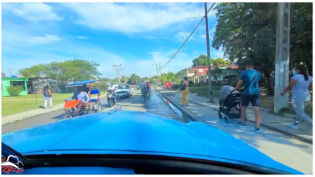 PASEO en CARRO por MARIEL CUBA. ASÍ ESTÁN LAS CALLES DE MARIEL CUBA.CONOCE el PUEBLO de MARIEL Cap 2
