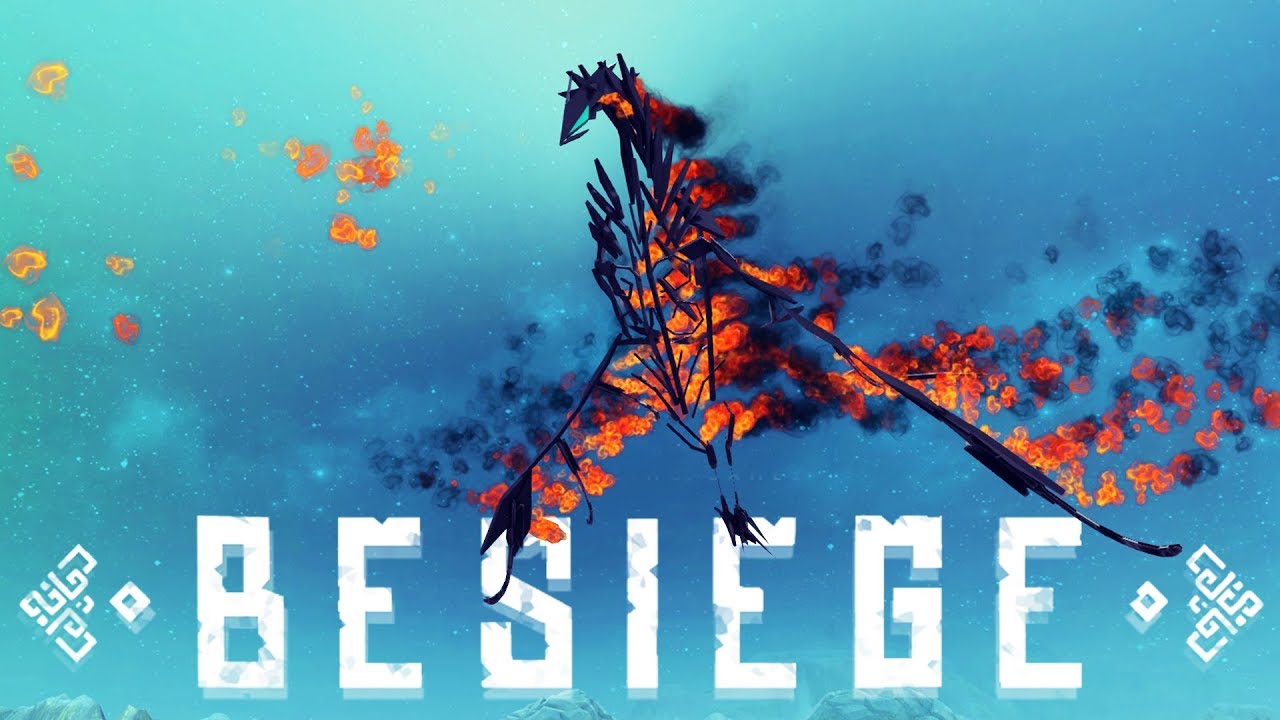 Besiege - The Flying Phoenix, Reloadable Trebuchet & More! - Besiege Best Creations