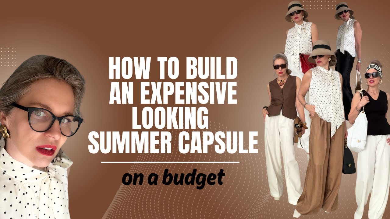 Creating Designer Elegant and Practical Summer Capsule on a Budget / Can Last upto 6 Months