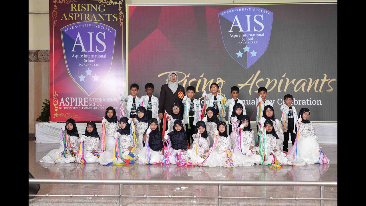 Aashayein Dance by Grade-2 Students, Annual Day 2025-26, Aspire International School, Davanagere
