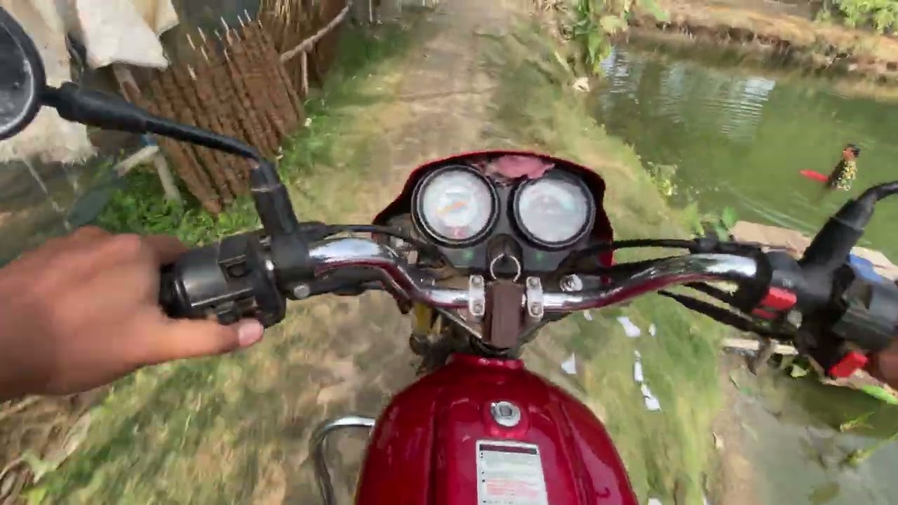 ভর দুপুরে বাবার বাইক নিয়ে ছোট একটা রাইড 🥰 #foryou#motorcycle #motorcycle #banglamotovlog #viral 
