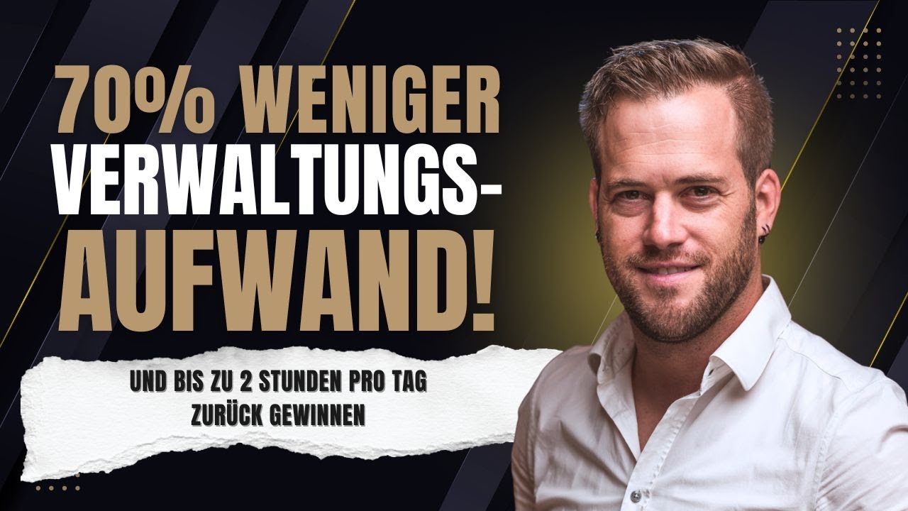 CRM für Maschinenbau & Handwerk: 70% weniger Verwaltungsaufwand + 2h täglich sparen | DEMO Anschauen