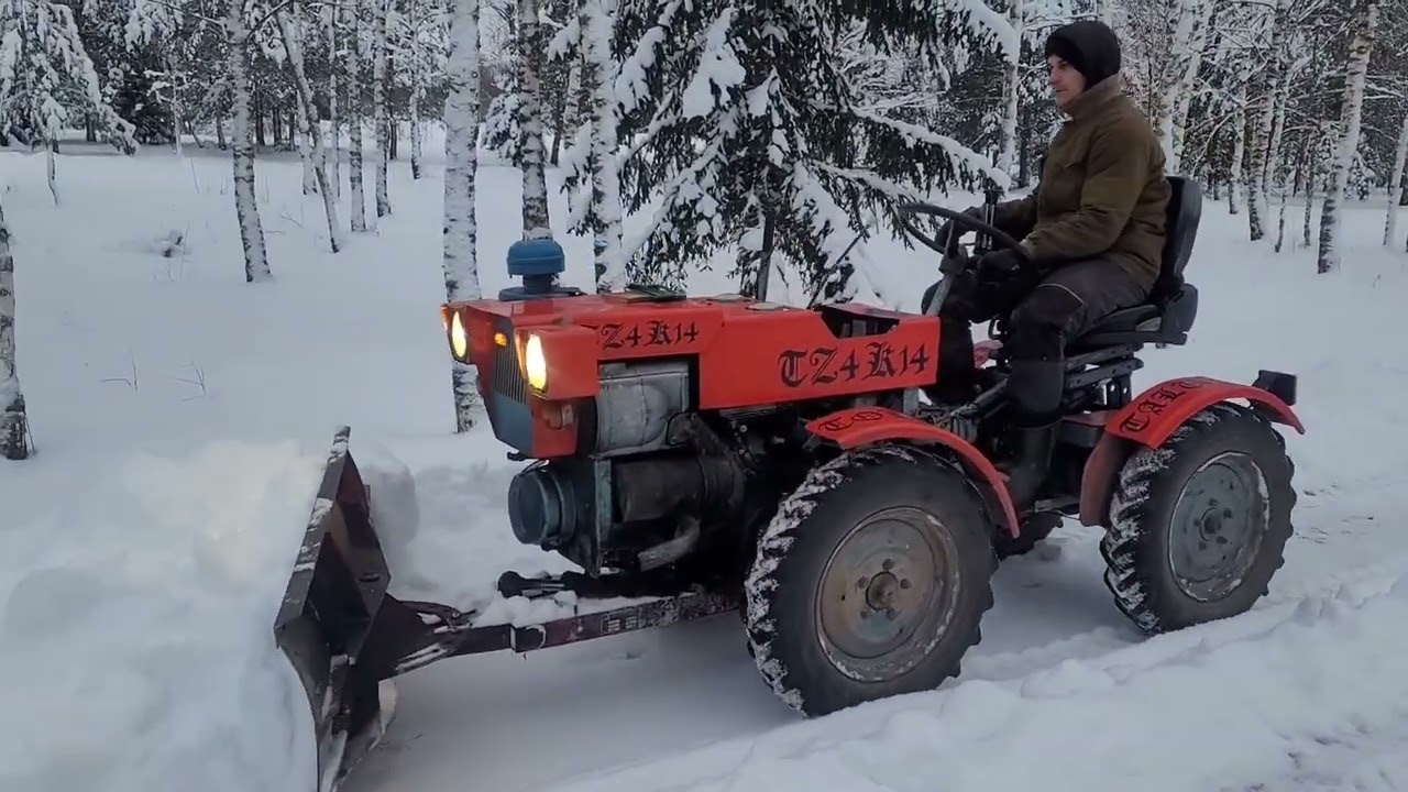 TZ-4K-14 Snow Plowing