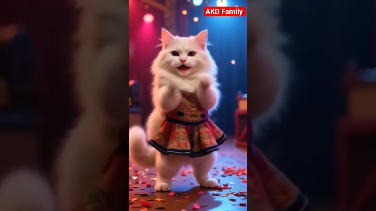 Cutie Cat #cute #cutebaby #baby #love #worldofmyra #funny #8millionviews #dancemusic #cat #bolle