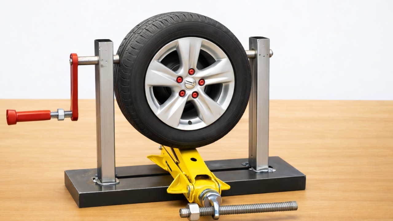 Billions of Welders Don’t Know This Car Lifter Secret! Turning Scrap into a Million-Dollar Tool