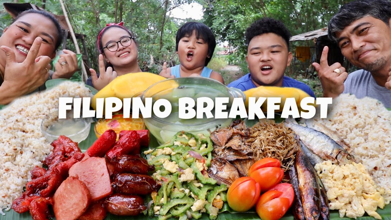 ULTIMATE FILIPINO BREAKFAST! Pinoy Mukbang w/ Just Lafam!