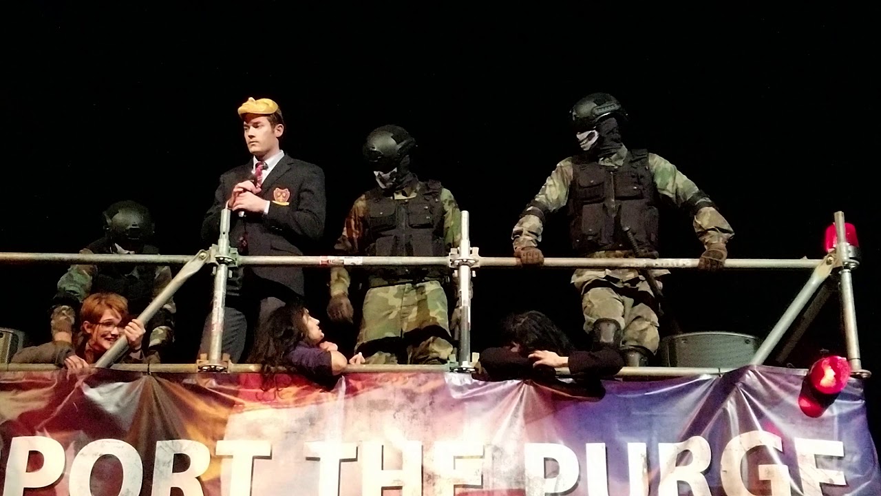 HHN 27 The Purge Scarezone - Knife Stealing