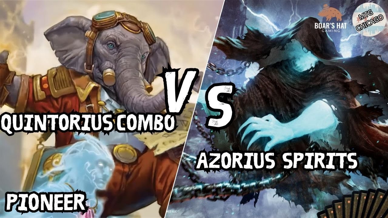 Quintorius Combo vs Azorius Spirits [MTG Pioneer]