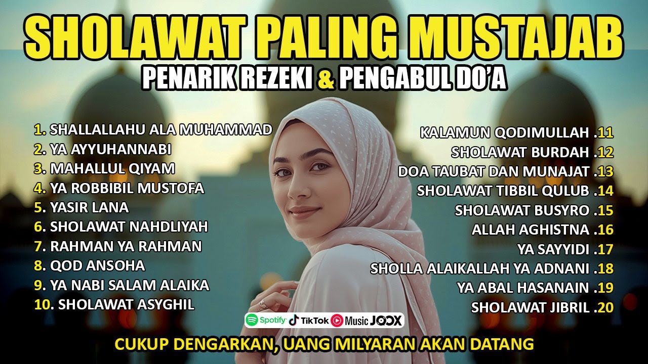 SHOLAWAT NABI TERBARU 2026 PALING BANYAK DICARI | FULL ALBUM | SHOLAWAT JIBRIL PENARIK REZEKI