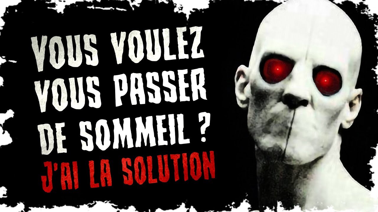 CREEPYPASTA FR ▪ Comment vaincre le sommeil