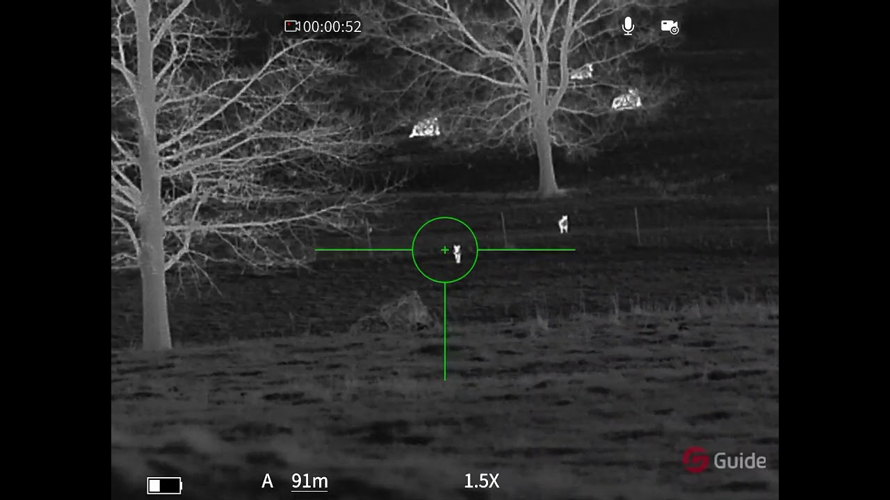 22 Creedmoor short thermal hunt.