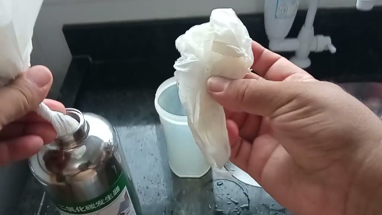 Como fazer CO2 caseiro no cilindro do Aliexpress