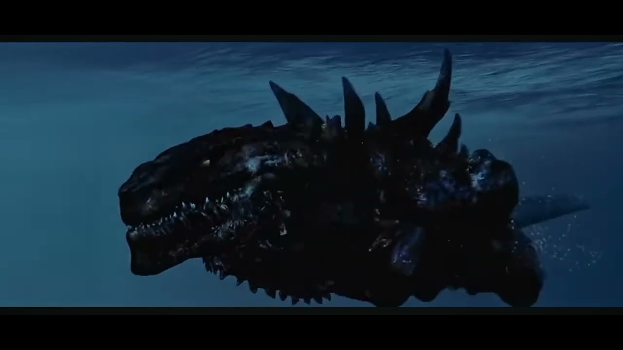 Godzilla(1998) VS Megalodon(Mega Shark VS Giant Octopus 2009) quem ganha ?