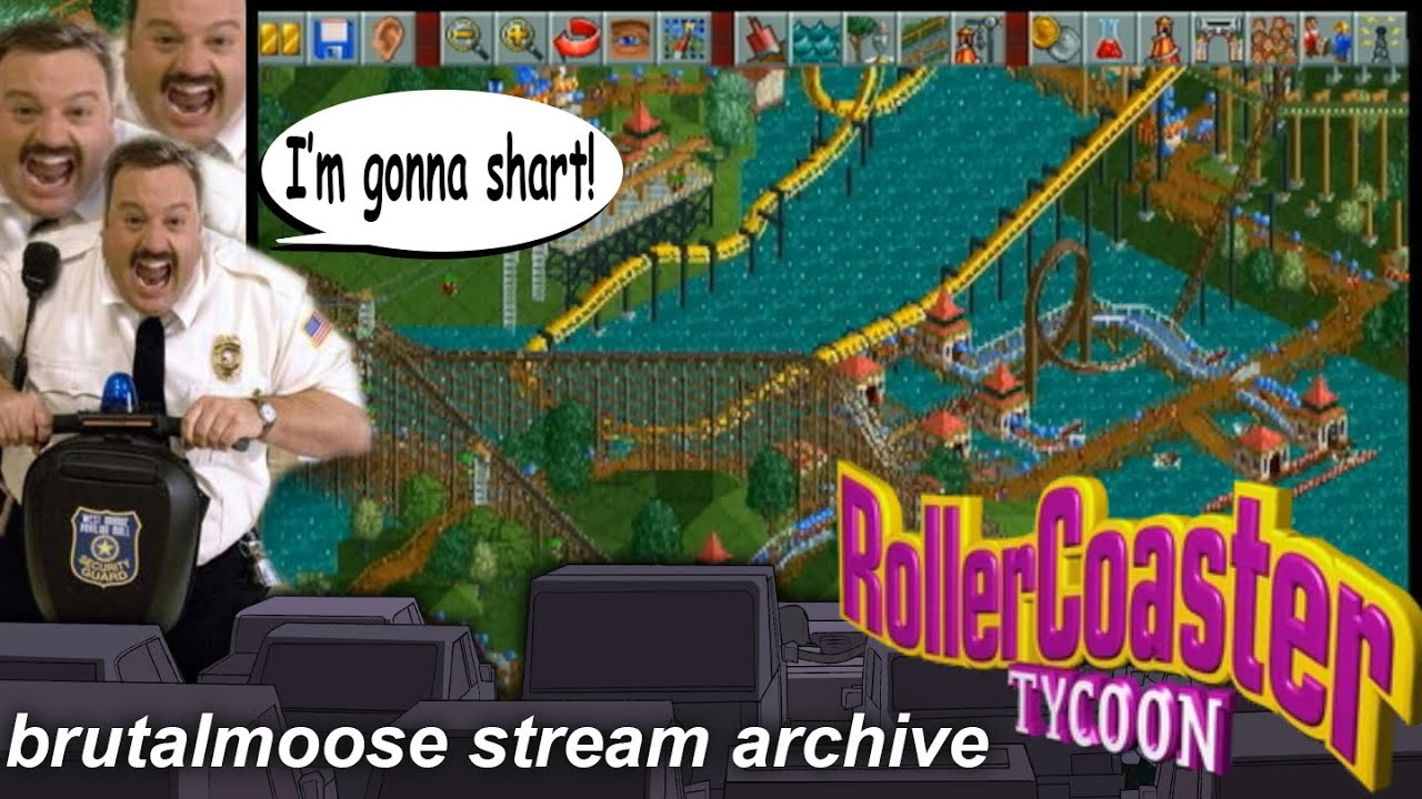RollerCoaster Tycoon: Paul Blart's Mall Fart