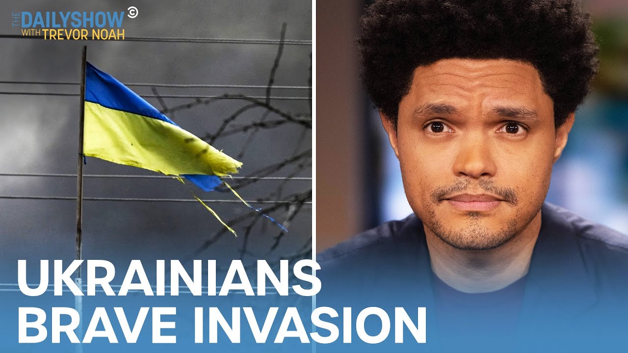 Ukrainians Brave Invasion & Putin Blocks Independent Media in Russia | The Daily Show