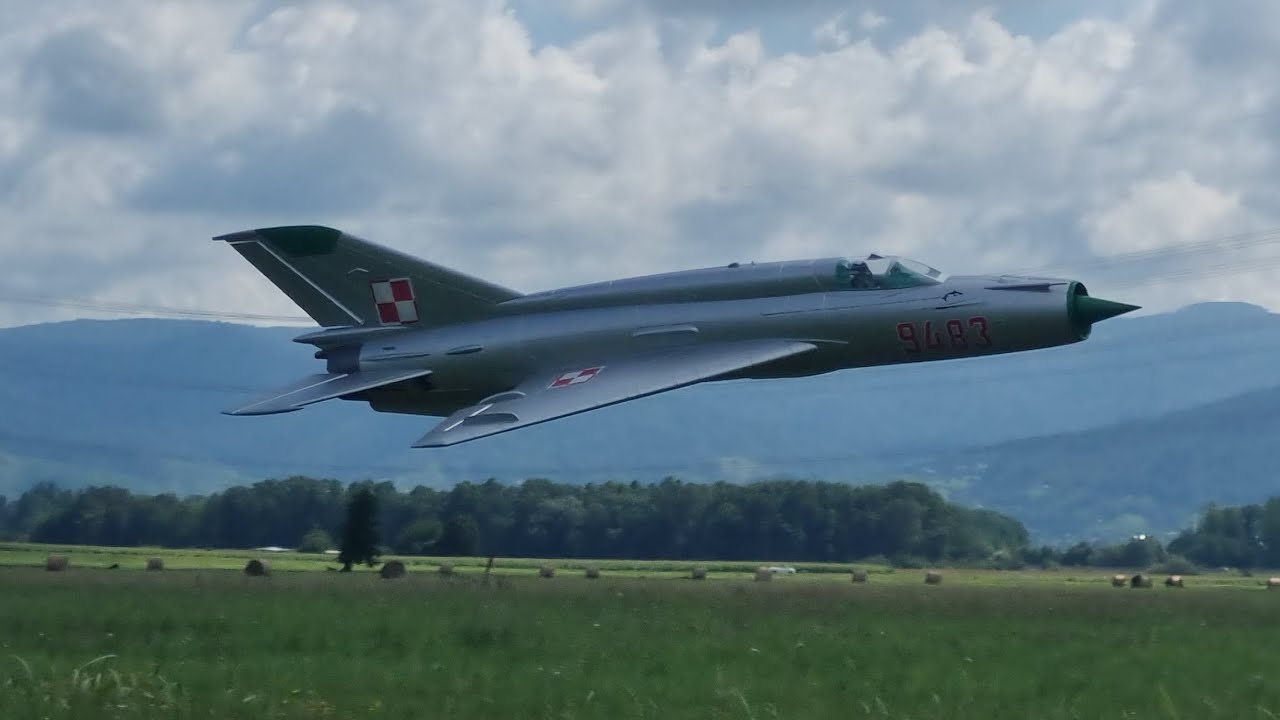 MiG 21 Freewing 80mm edf First flight 2023!